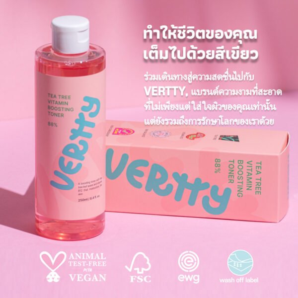 Vertty Tea Tree  Vitamin Boosting Toner - Image 2